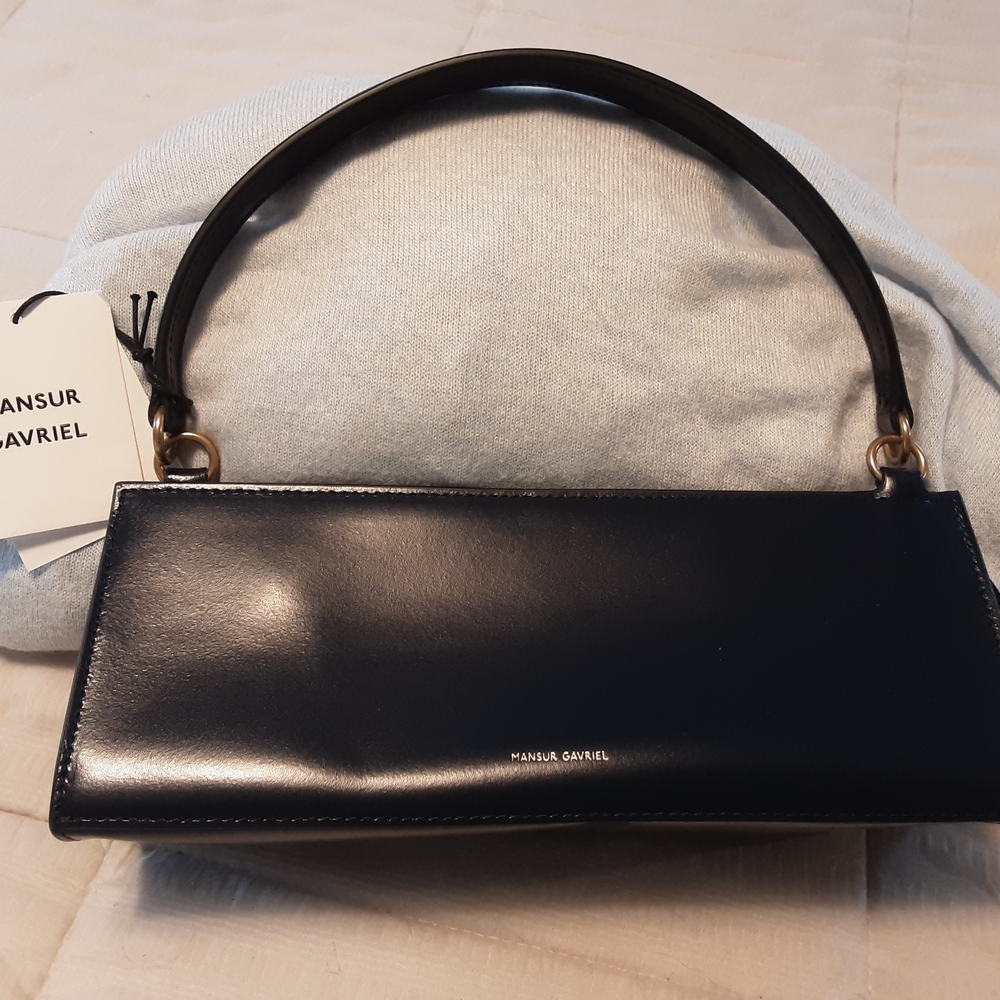 Mansur Gavriel Black Leather Women's Bag